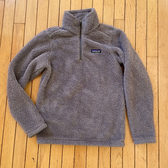 Patagonia 1/4 Zip Grey Pullover Fleece - Picture 1 of 6